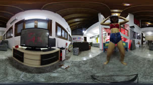 Carolina Carioca dançou funk em 360º