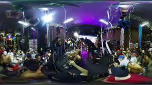 Carnafunk AO VIVO rolaram diretamente de São Paulo. Veja os bastidores do Carnaval pornô em 360º