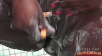 Fernanda Thaylor depilou a bucetinha diante das câmeras