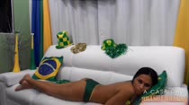 Jogo do Brasil na Copa do Mundo você pode ver juntinho com a Allana